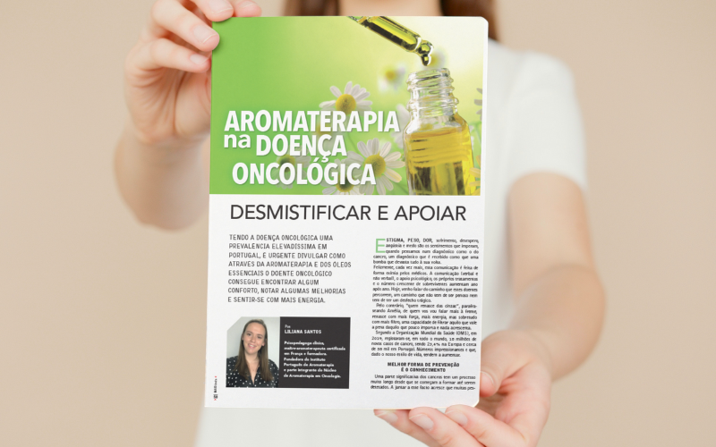 Aromaterapia doença oncológica - Revista Saúde e Bem-Estar