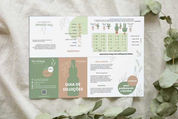 Zine – diluições Aromaterapia Diluições Aromaterapia